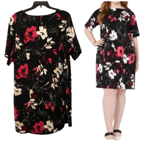 Alfani | Dresses | Nwt Alfani Floral Print Sheath Dress | Poshmark